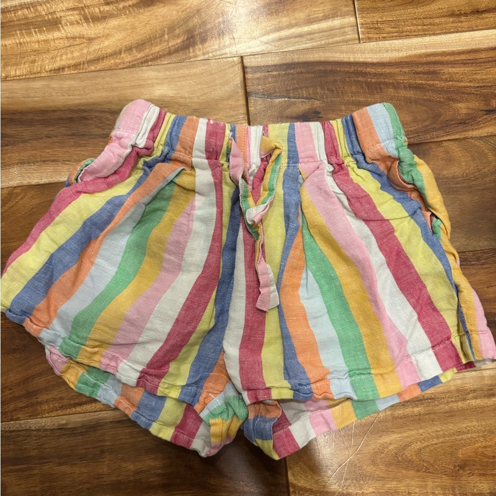 Kids JCrew Crewcuts Multicolor Striped Shorts - 6T